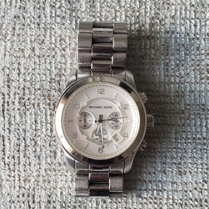 Michael Kors Silver Unisex Watch